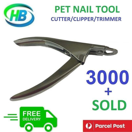 Pet Heavy Duty Nail Clipper Cutter Trimmer Cat Dog Rabbit Toe Claw Paw Care NEW