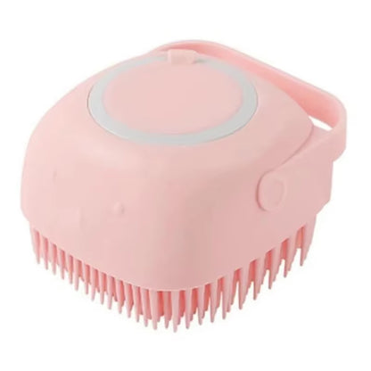 Silicone Bath Brush Soft Pet Bath Brush Dog Brush Comb Cat Bath Brush Pet Massage Brush for Dogs Cats Pet Grooming Supplies