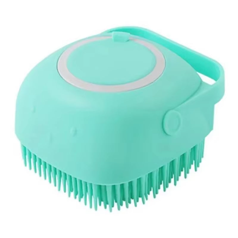 Silicone Bath Brush Soft Pet Bath Brush Dog Brush Comb Cat Bath Brush Pet Massage Brush for Dogs Cats Pet Grooming Supplies