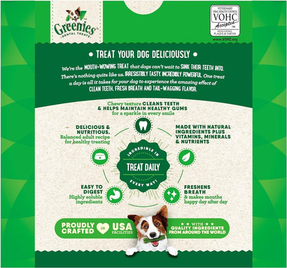 Greenies for Dogs Dental Treat Value Pack Original Teenie 1Kg