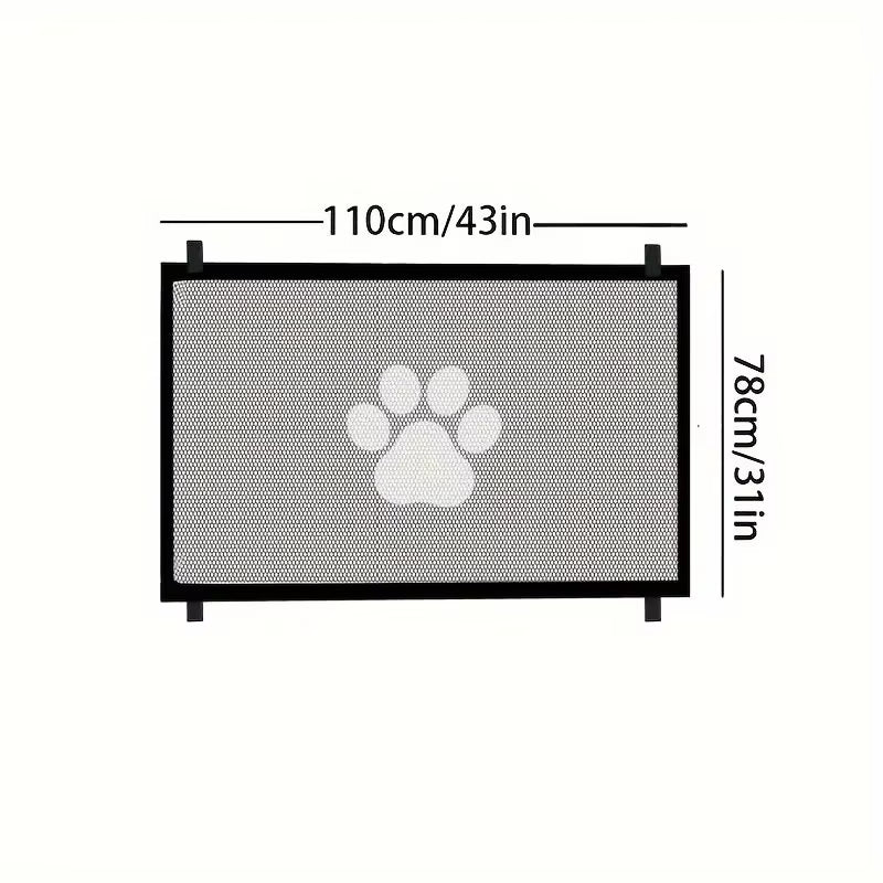 Portable Dog Net Doors, Dog Isolation Nets, Cat and Dog Safety Fences, and Non Perforated Pet Supplies to Ensure Pet Safety