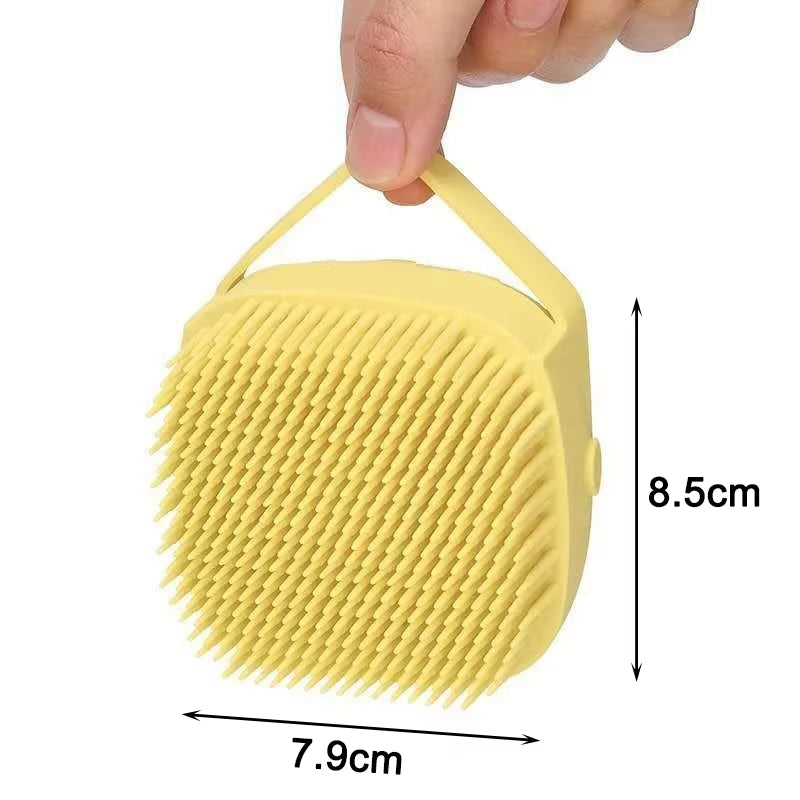 Silicone Bath Brush Soft Pet Bath Brush Dog Brush Comb Cat Bath Brush Pet Massage Brush for Dogs Cats Pet Grooming Supplies