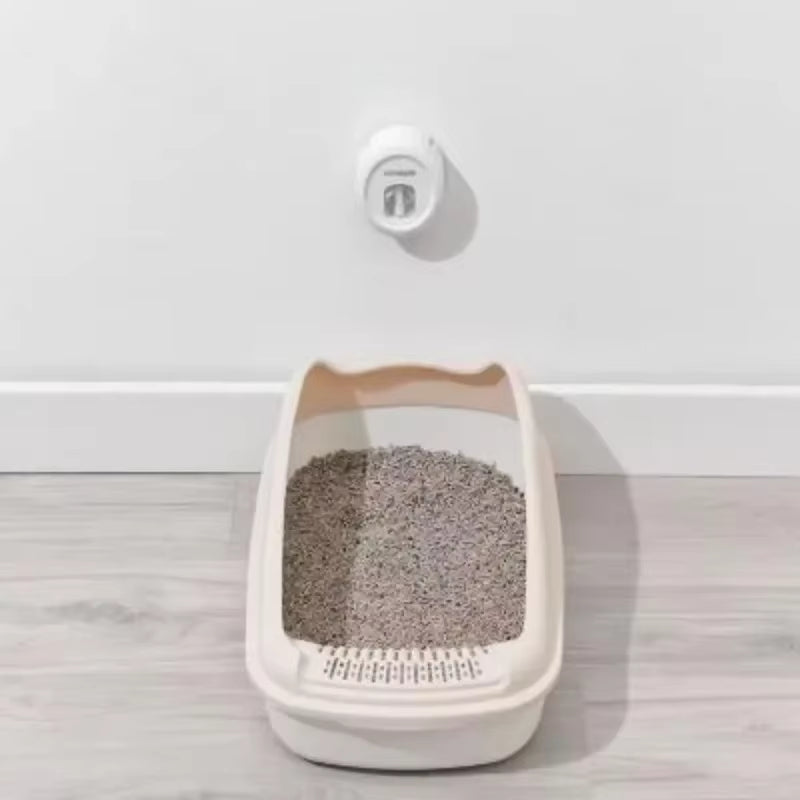 TONEPIE Cat Litter Box Accessoriess Smart Spray Deodorizer Eliminator Odor Control Air Cleaning Cat Toilet Accessories